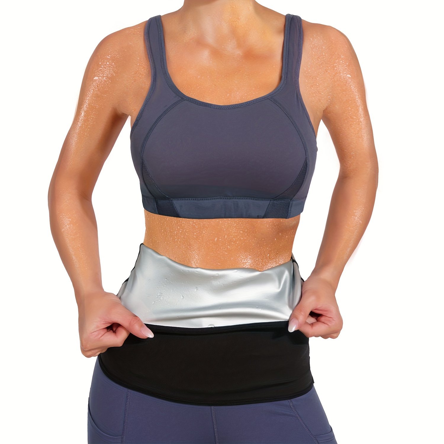 EEIFO Waist Trainer for Women Lower Belly Fat Wrap Adjustable