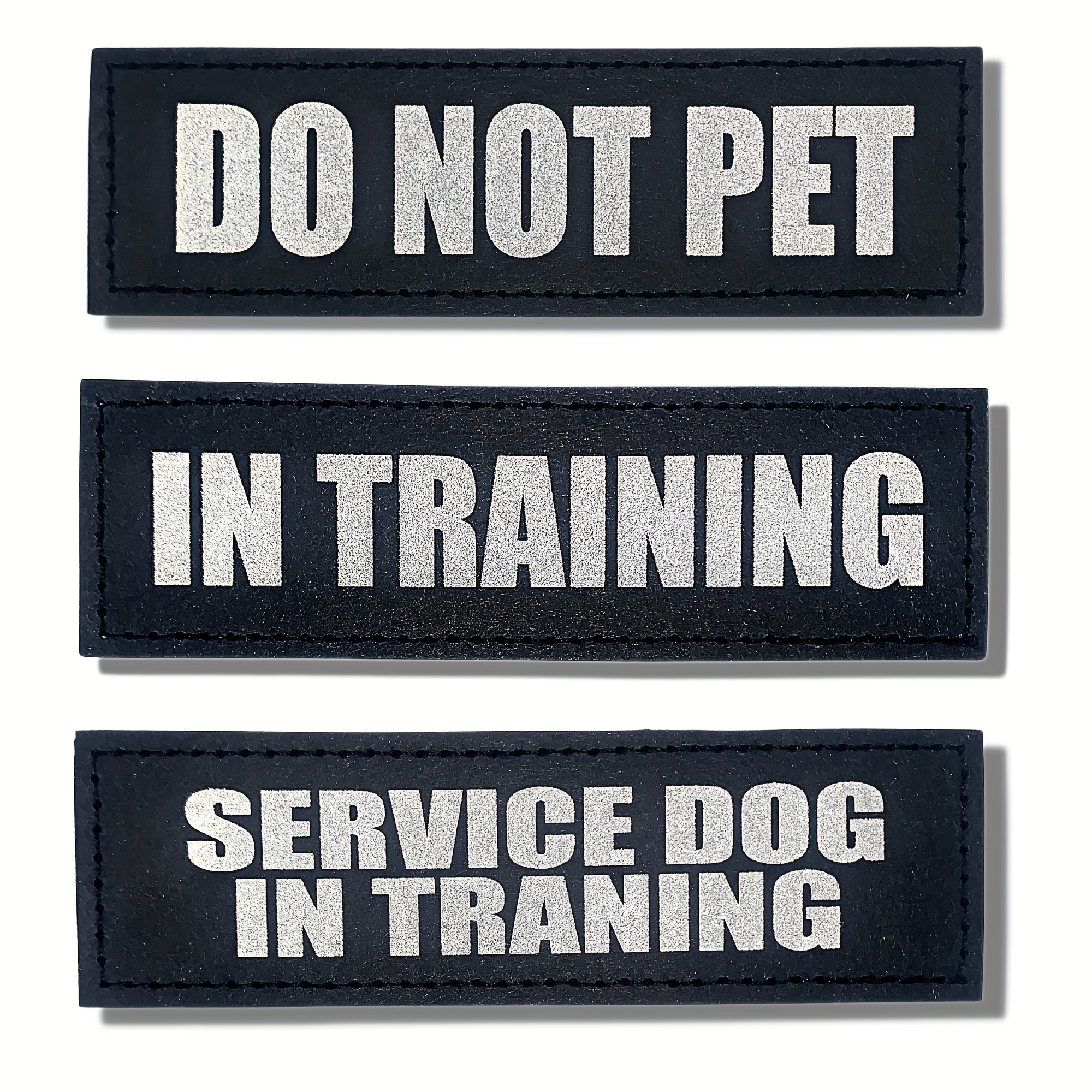Reflective Service Dog Training Patches Do Not Pet Vest - Temu
