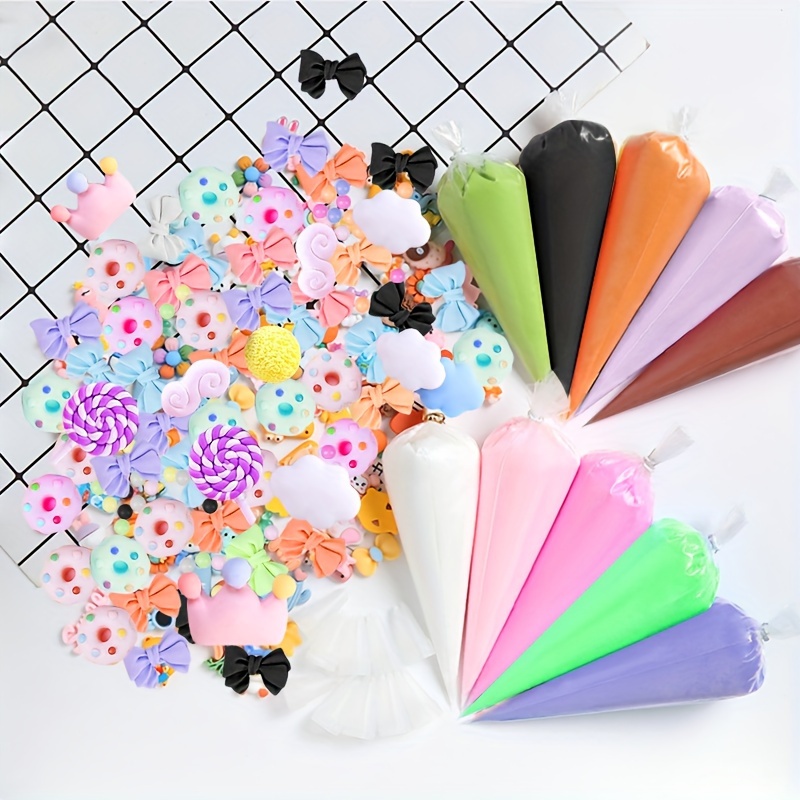 DIY Cream Glue Kits Hair Clips Cuckoo Card Decor Handmade 3D Stickers  Phonecase Accessories Art and Craft Kit for Birthday Exchange