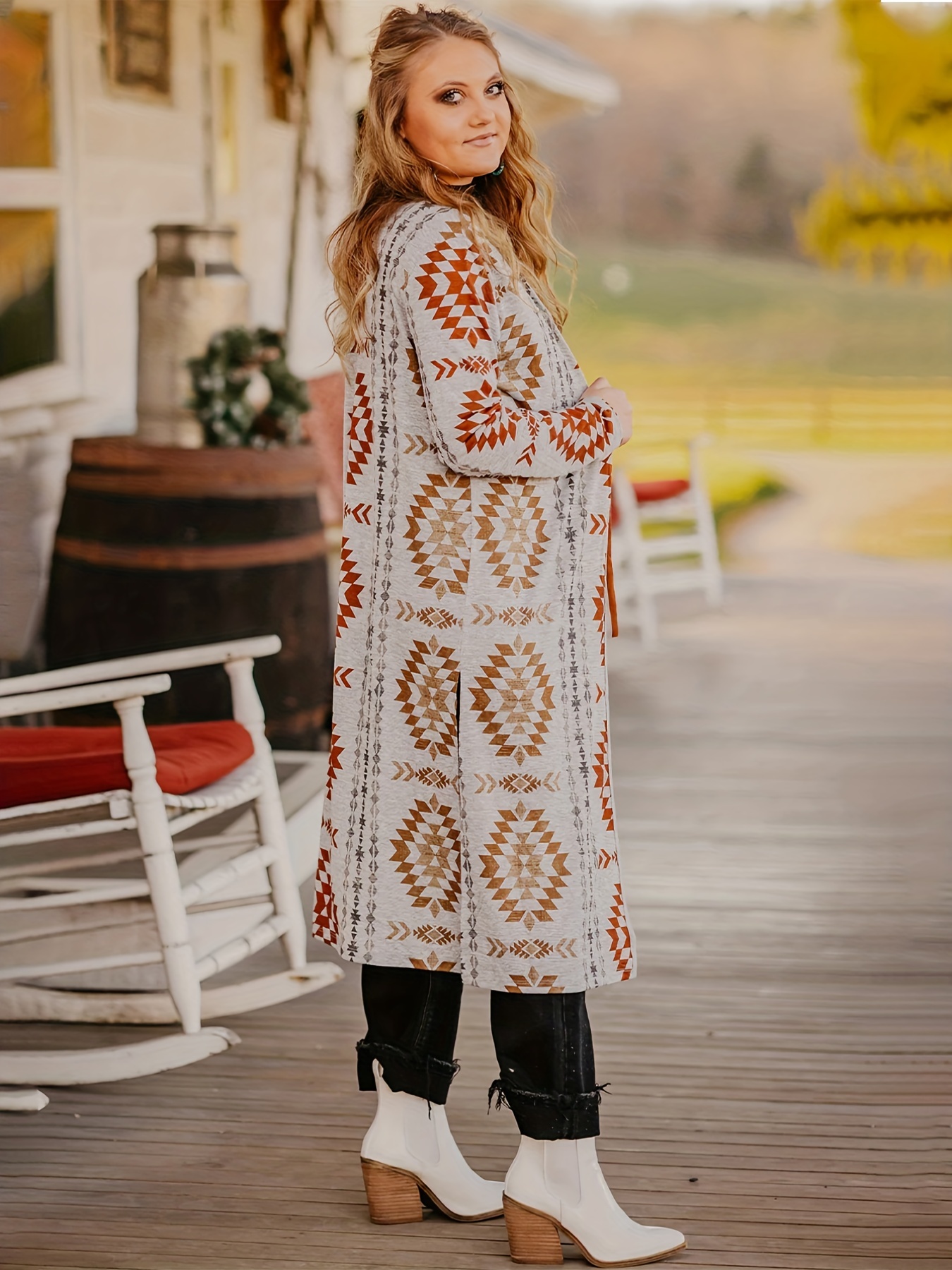 Long sleeve maxi discount cardigan