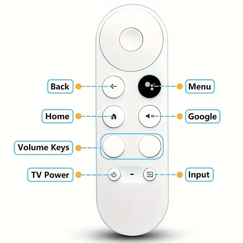 Replacement Voice Remote Control For Google Chromecast 4k - Temu