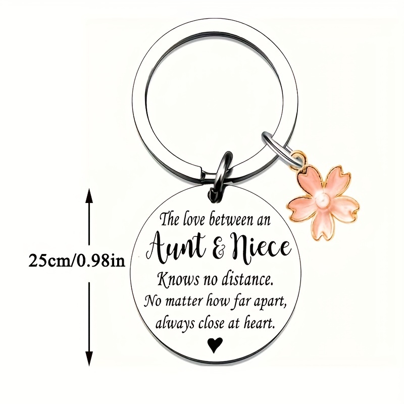 Auntie Gift Auntie To Be Keychain New Aunt Gift For Friends - Temu