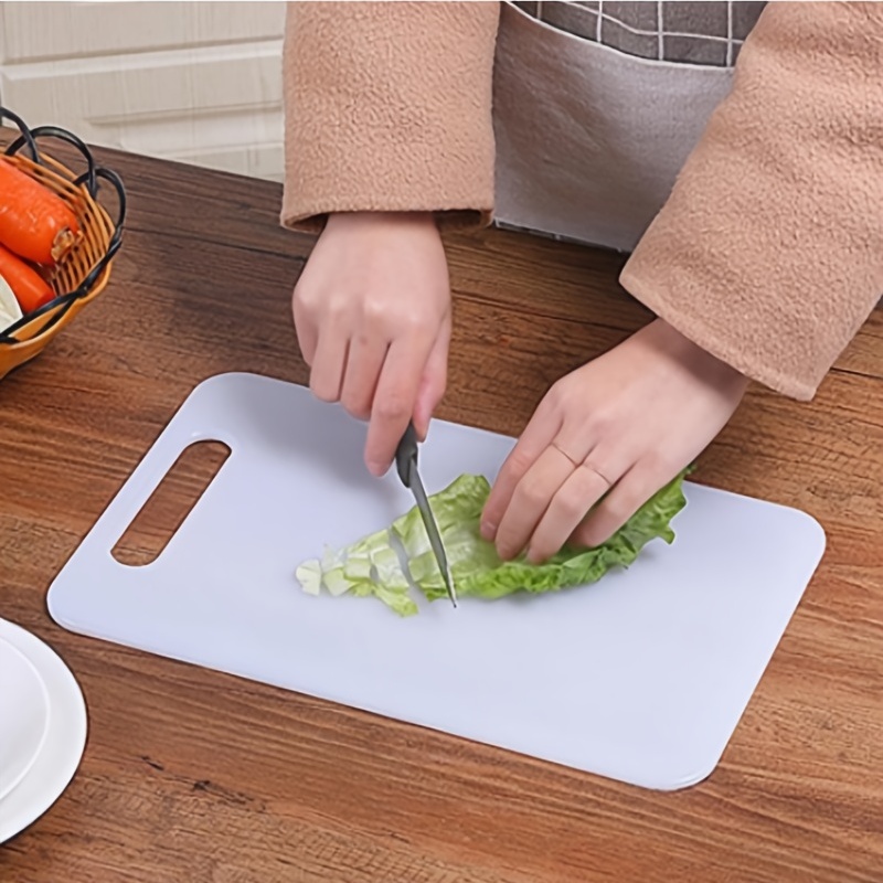 Tabla de cortar de cocina Tabla de cortar de doble cara Tabla de cortar de  plástico para el hogar, tabla pegajosa, tabla de cortar, tabla de picar