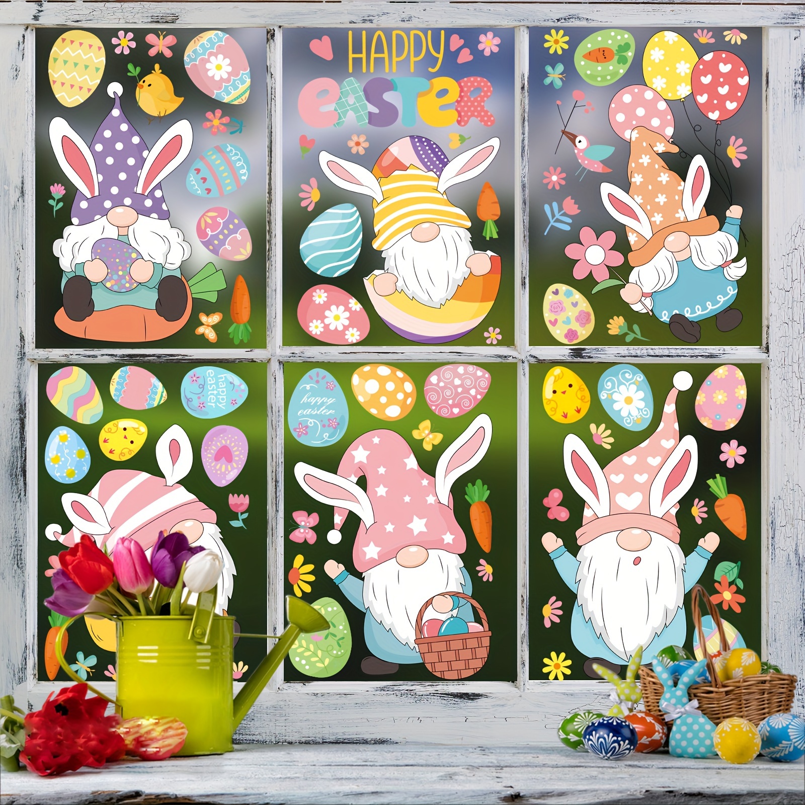 Easter Window Art Kit Residential - Window Art Kit