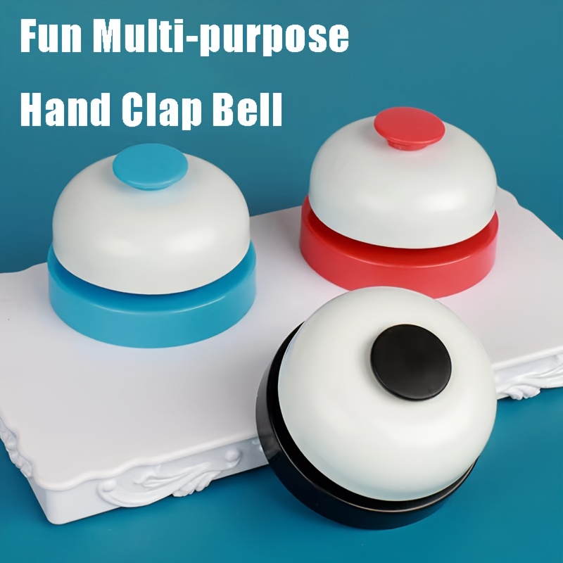 

Creative And Interesting Multi-purpose Hand-clap Bell Interactive Answering Bell Student Classroom Children's Competition Answering Kitchen Hand-pressed Bell Summoning Device Sound Toy