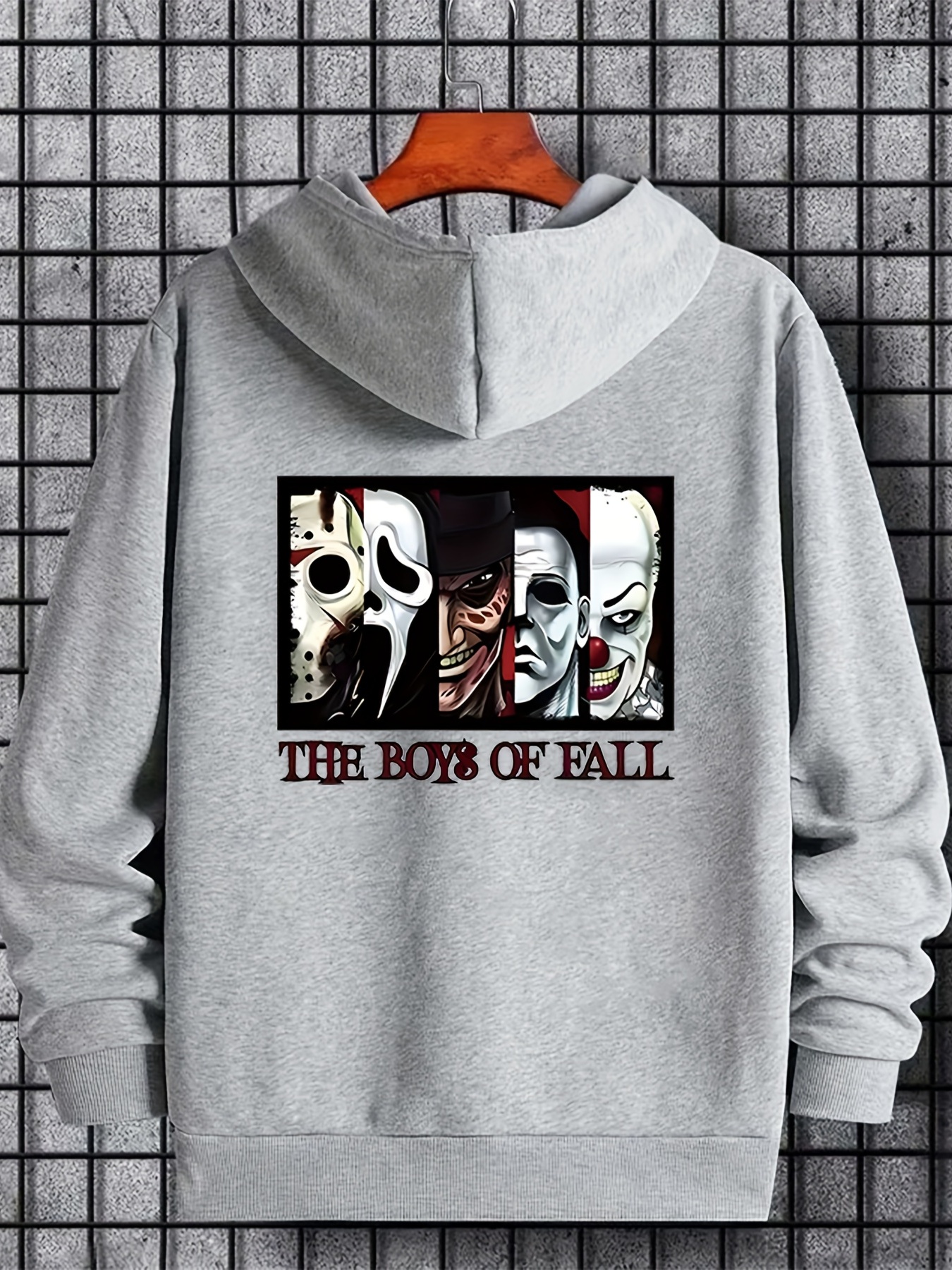 Horror zip up outlet hoodie