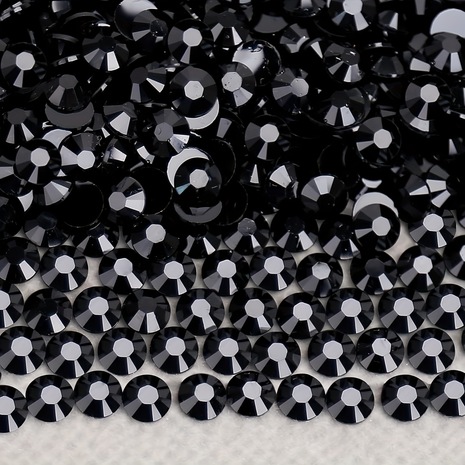Black Rhinestones Beads Flat back For Crafts Shoes Nail Art - Temu