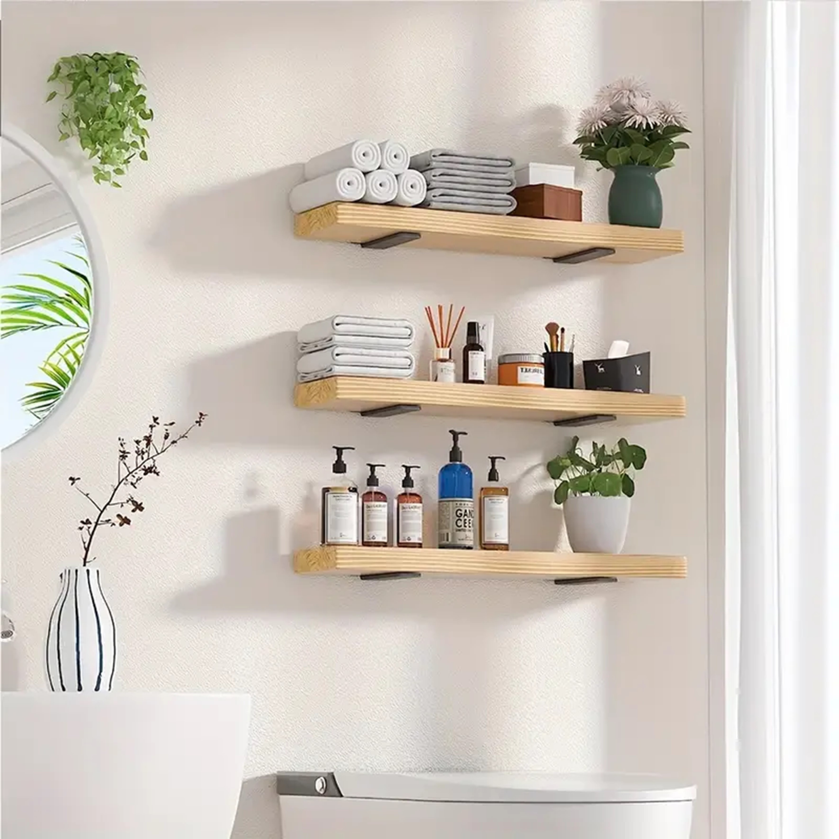 2pcs/4pcs 6 8 10 12inches Black Hidden Invisible L Shelves Brackets With Screws, Floating Hidden Shelf Brackets Heavy Duty Cast Iron Shelf Brackets Industrial L Iron Metal Shelf Brackets Hardware Supports For DIY & Wall Shelves Storage.