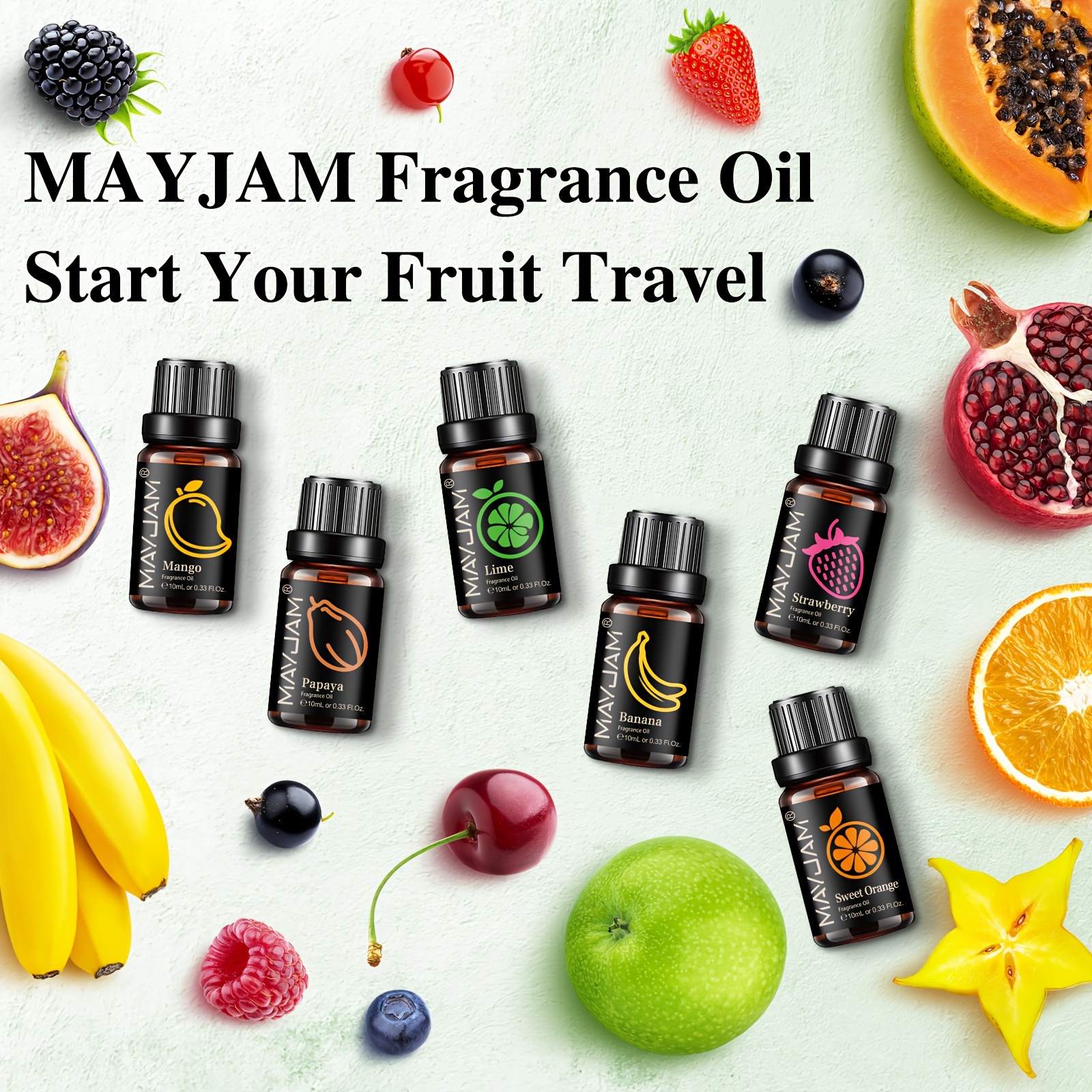 Buy 8 Get 2 Free 10ml Passion Fruit Fragrance Oil Diffuser