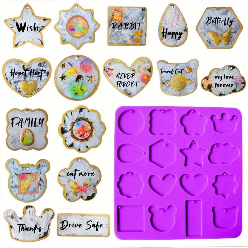 Domino Molds For Epoxy Resin Casting Candy Molds Clay Mold Silicone Mold  For DIY Personalized Dominoes Cake Chocolates Jewelry Soap Candle Making  Tool