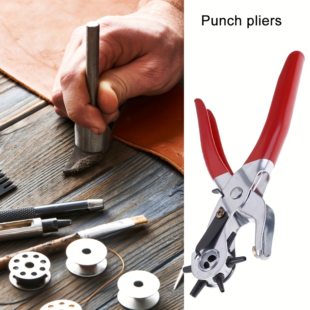 Belt Punch Perforator Eye Punch Rotary Sewing Machine Bag - Temu