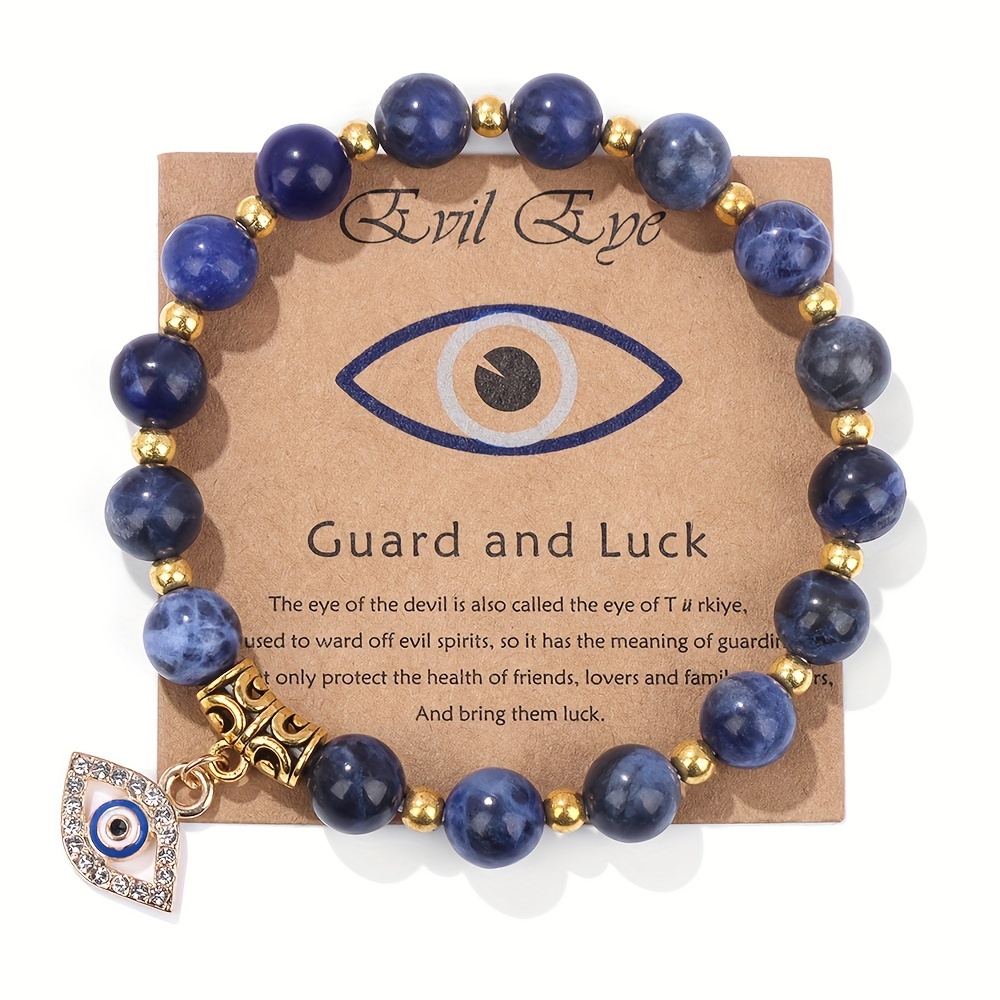 Meaning of blue hot sale eye bracelet