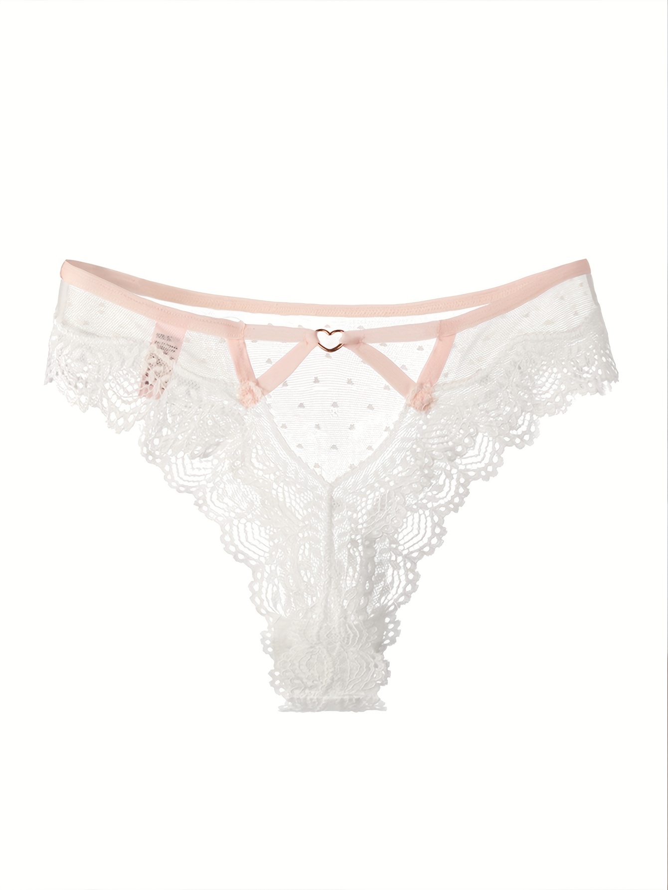 New Lace Tranparent Thong Underwear Female Thongs Hollow Out
