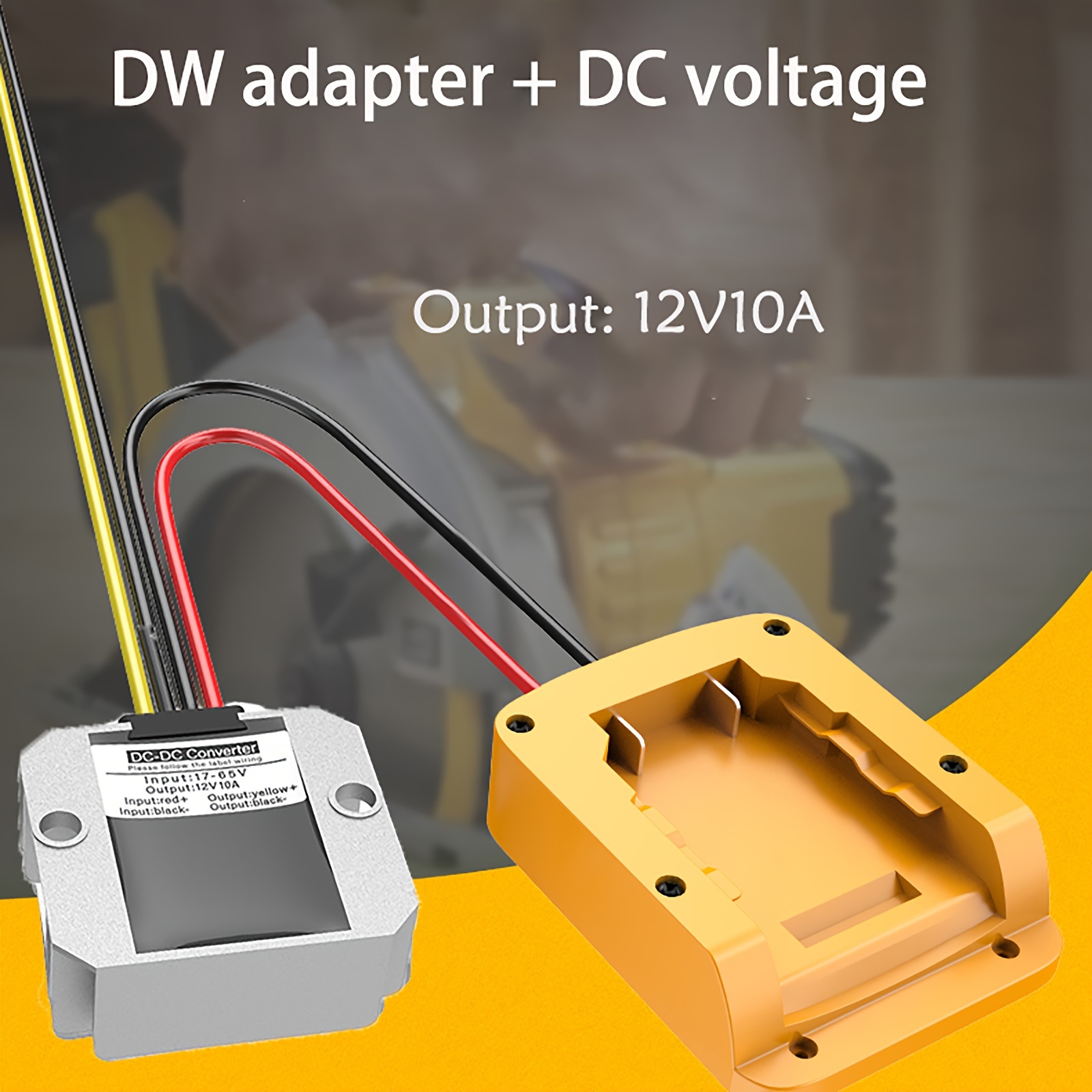 New DIY Battery Adapter Lithium Battery Conversion Adapters for