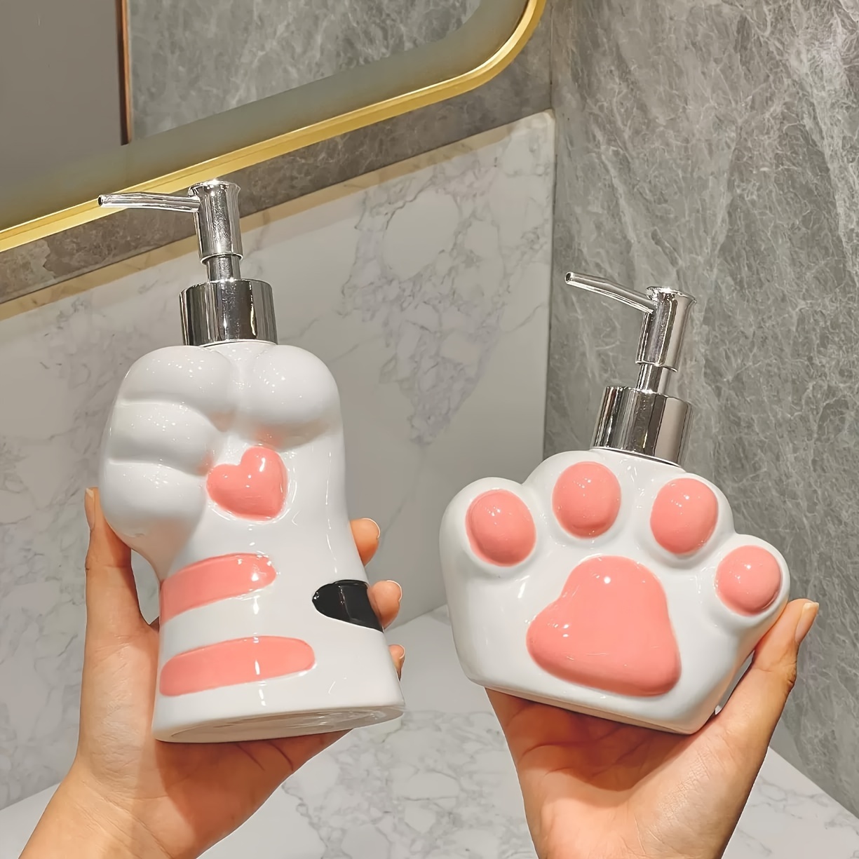 Acquista 1 pz creativo dispenser di sapone cucina rubinetto lavello bagno  doccia lozione shampoo pompa