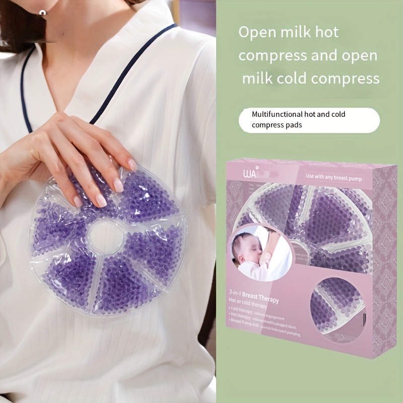 Breast Therapy Pack Ice Pack Pads Hot or Cold Use For Nursing Mother Hot Cold  Breastfeeding Gel Pad Personal Care A2UB
