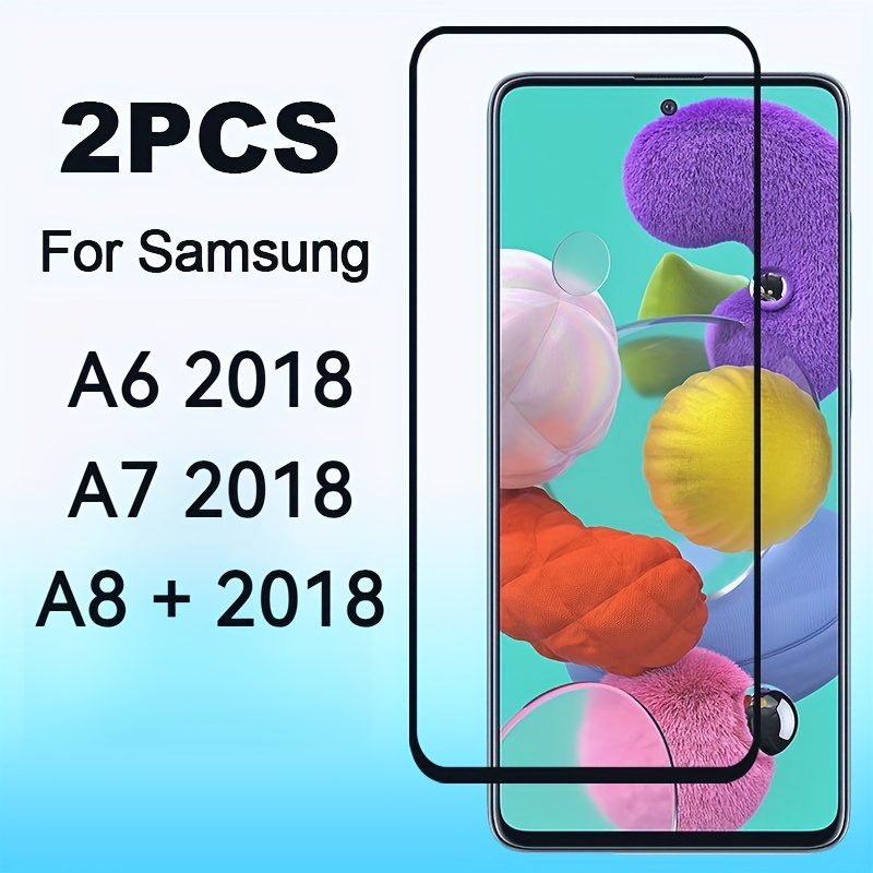 

2pcs For A3 2017 A5 2017 A6 A7 A8+2018 Protective Glass On For Samsung Galaxy A6 A7 A8+2018 Screen Protector +2018 Armor Tempered Glass Sheet Safety Film