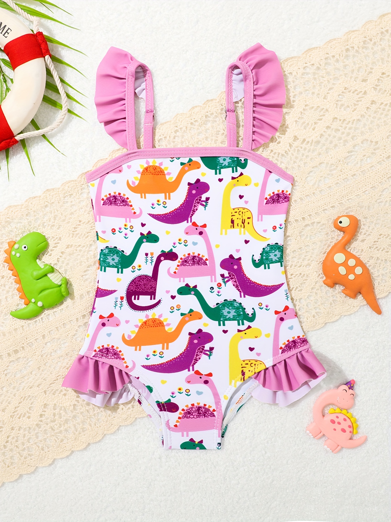 Baby girl clearance dinosaur bathing suit