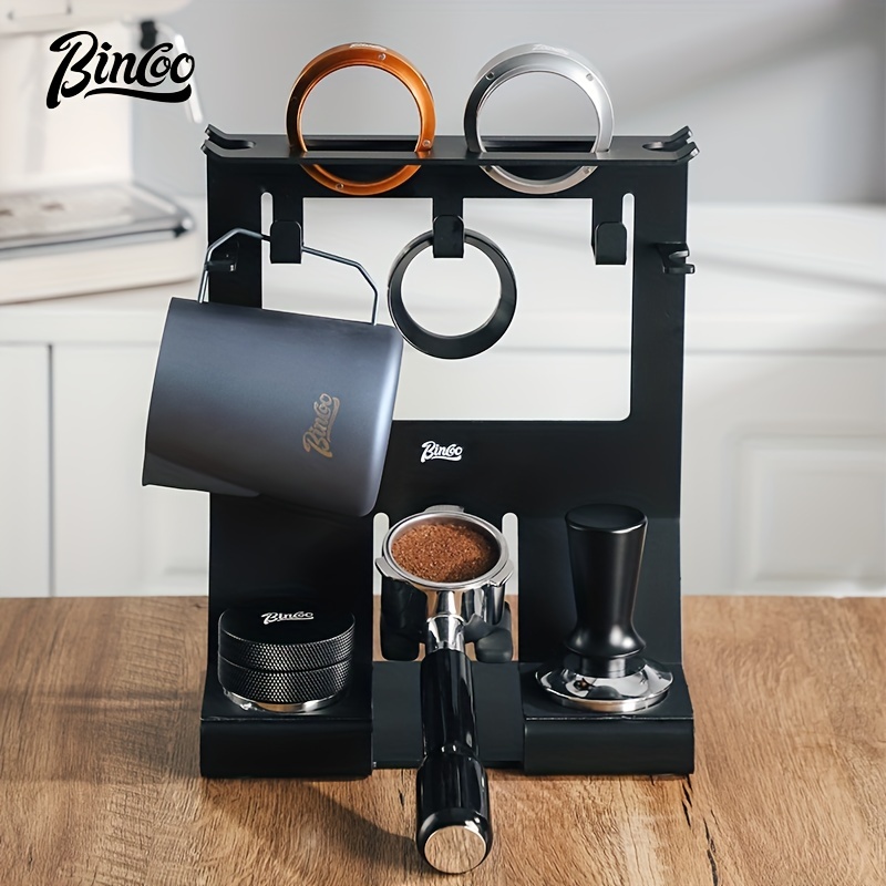 Bincoo Coffee Tamper Holder,Support Base,Espresso Machine Accessories  Espresso Tamper Mat Station for Barista Coffee Maker
