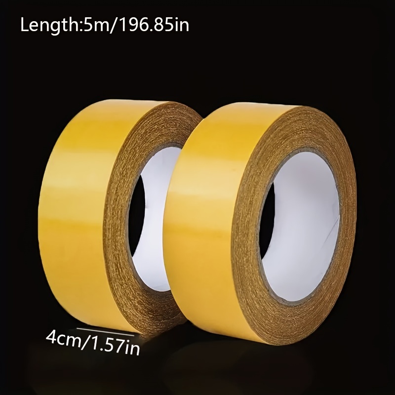 High Adhesive Strength Mesh Double-Sided Duct Tape,Strong Tape, Double  Sided Mounting Tape Used For Carpet Edge Banding, Props Pasting, Wedding