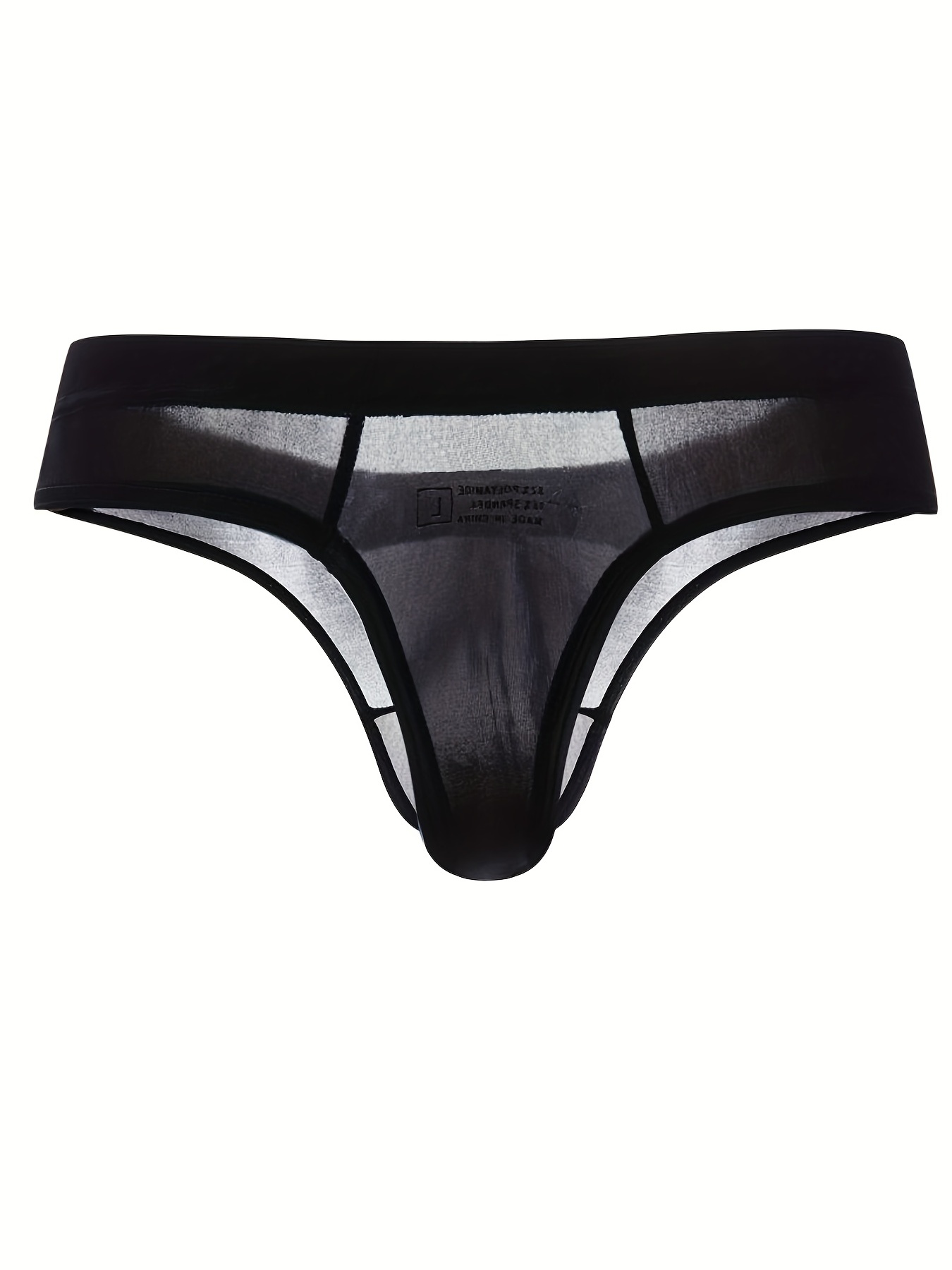compulsoryking Men's Fun Front Opening Front Thong G-String T-Back Bikini  Briefs Underwears Underpant Hollow Out Plain Thong, Black, Medium :  : Clothing, Shoes & Accessories
