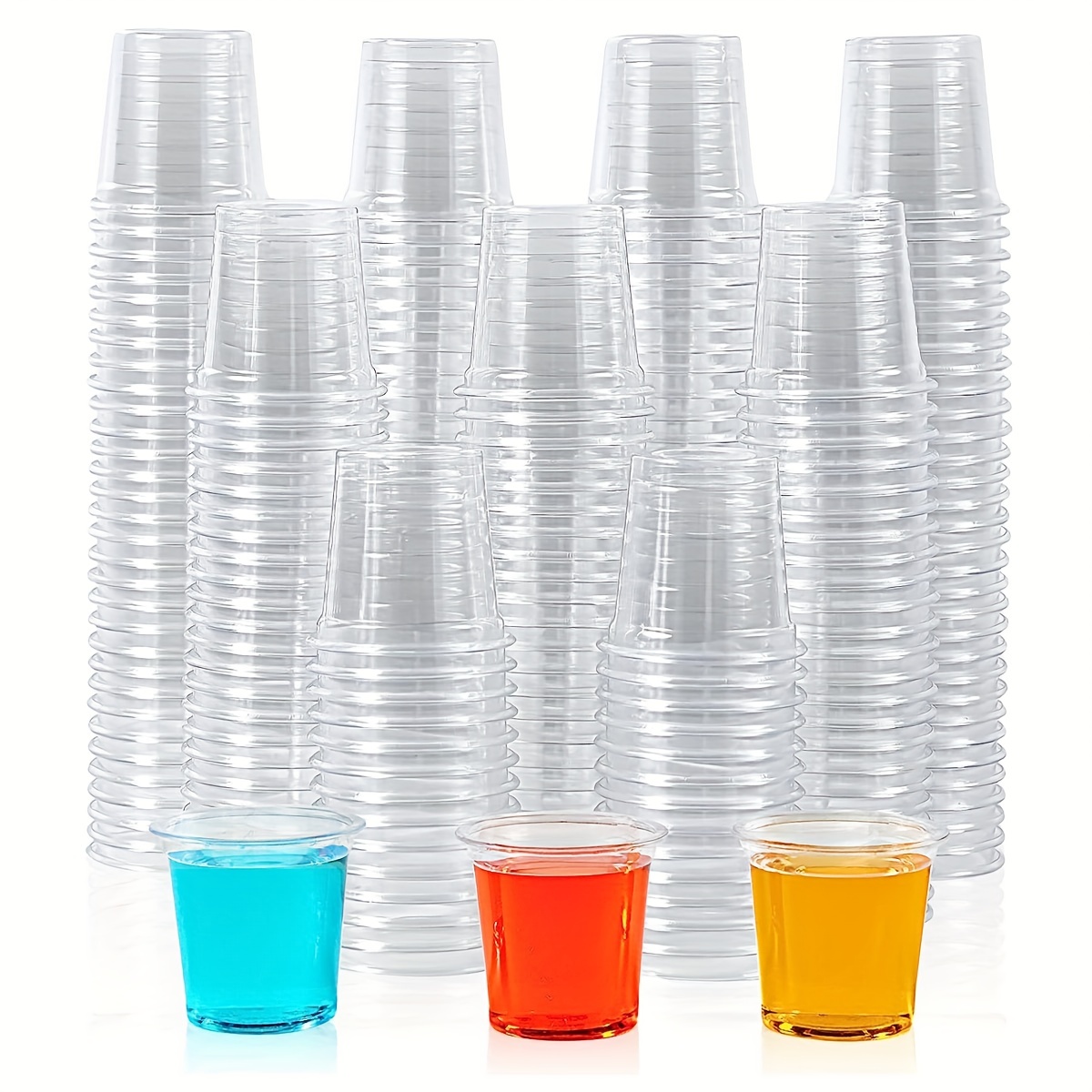 Spirits Cups Disposable Mini Party Cups Shaker Cups Shaker Cups Small  Disposable Cups For Party Favors Wine Condiment Snacks Sample Sauce Cups,  Essentials For Any Party! Perfect For Vinyl Shooting, Traditional Shooting
