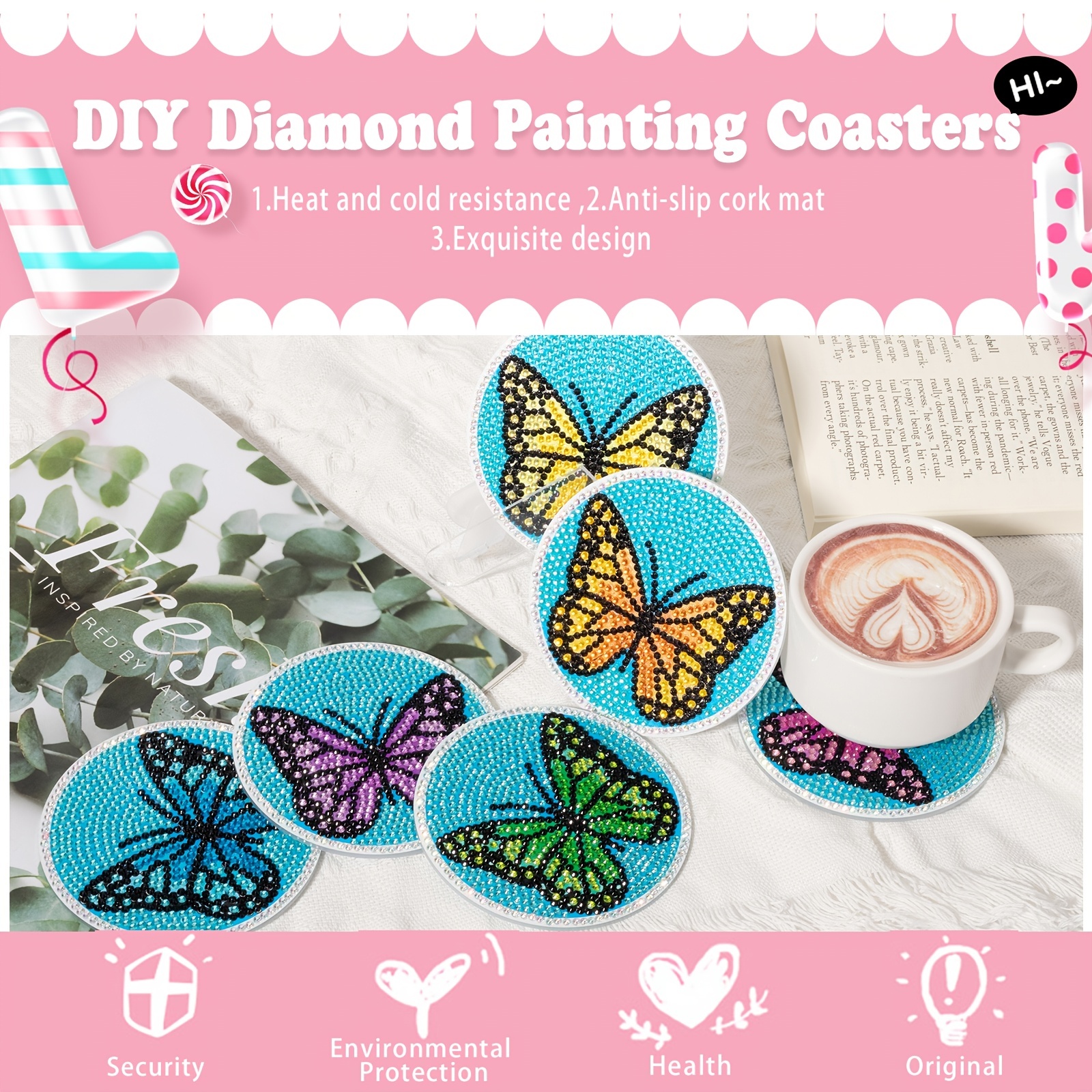  MVVMTOP Diamond Painting Kits for Adults,Diamond Art