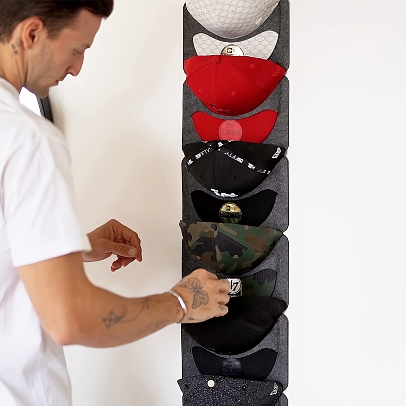 Hat Racks For Door Baseball Hats 14 / 7 Pocket Hat Organizer Holder - Temu