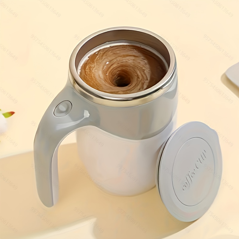 Portable Electric Mixer Coffee Pot Full Automatic Mixer Cup Portable  Electric Mixer Coffee Cup Office Glass Liner Mug - Temu