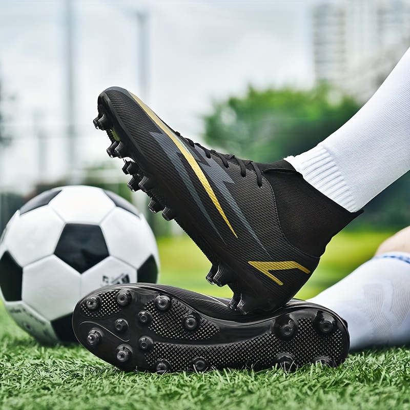 Botines de fútbol para hombre, zapatos de fútbol de alta calidad, zapatos  de fútbol para entrenamiento juvenil, botas de fútbol para exteriores e