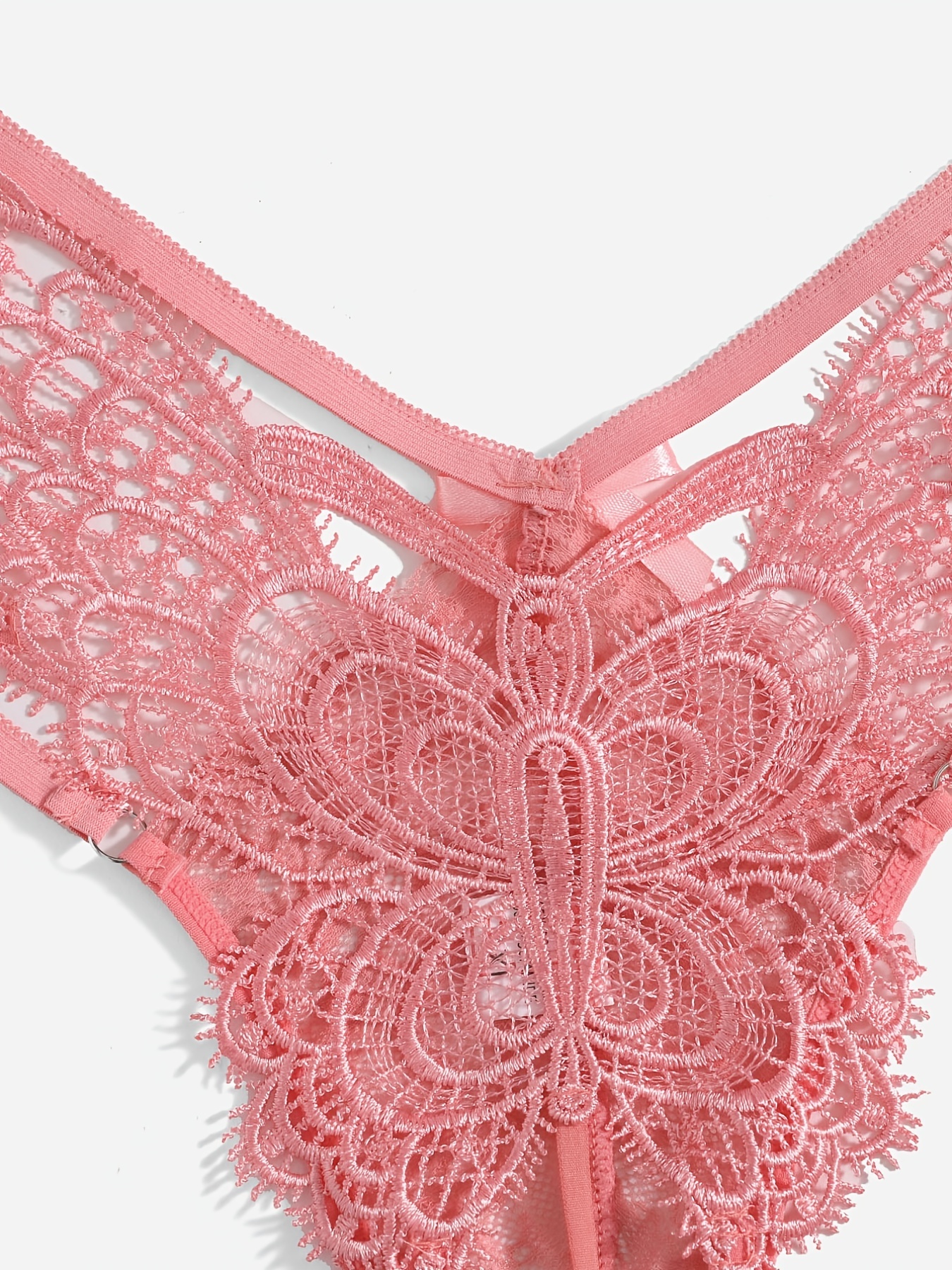 2(X)IST Pink Laser Cut Thong – CheapUndies