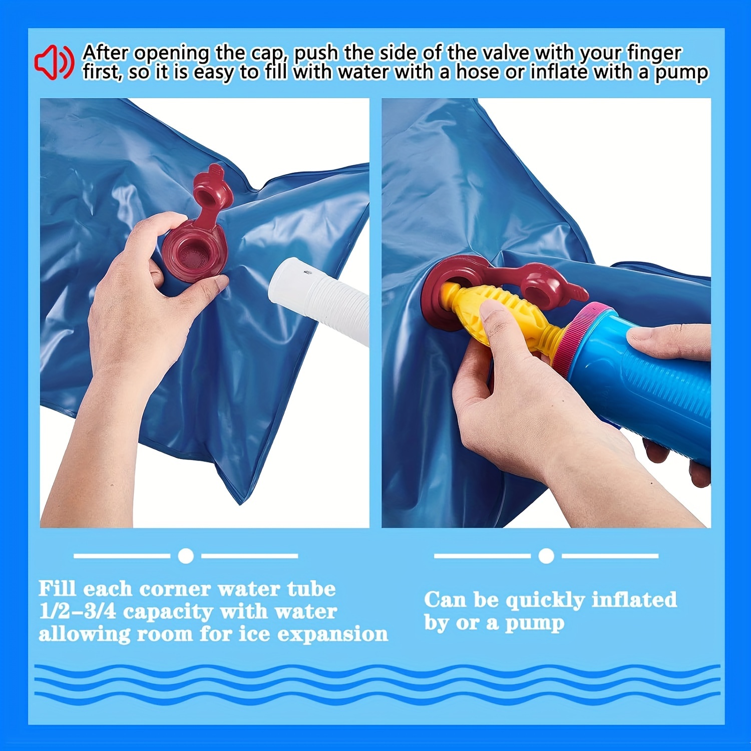 Water Weight Bags - 4 Pack