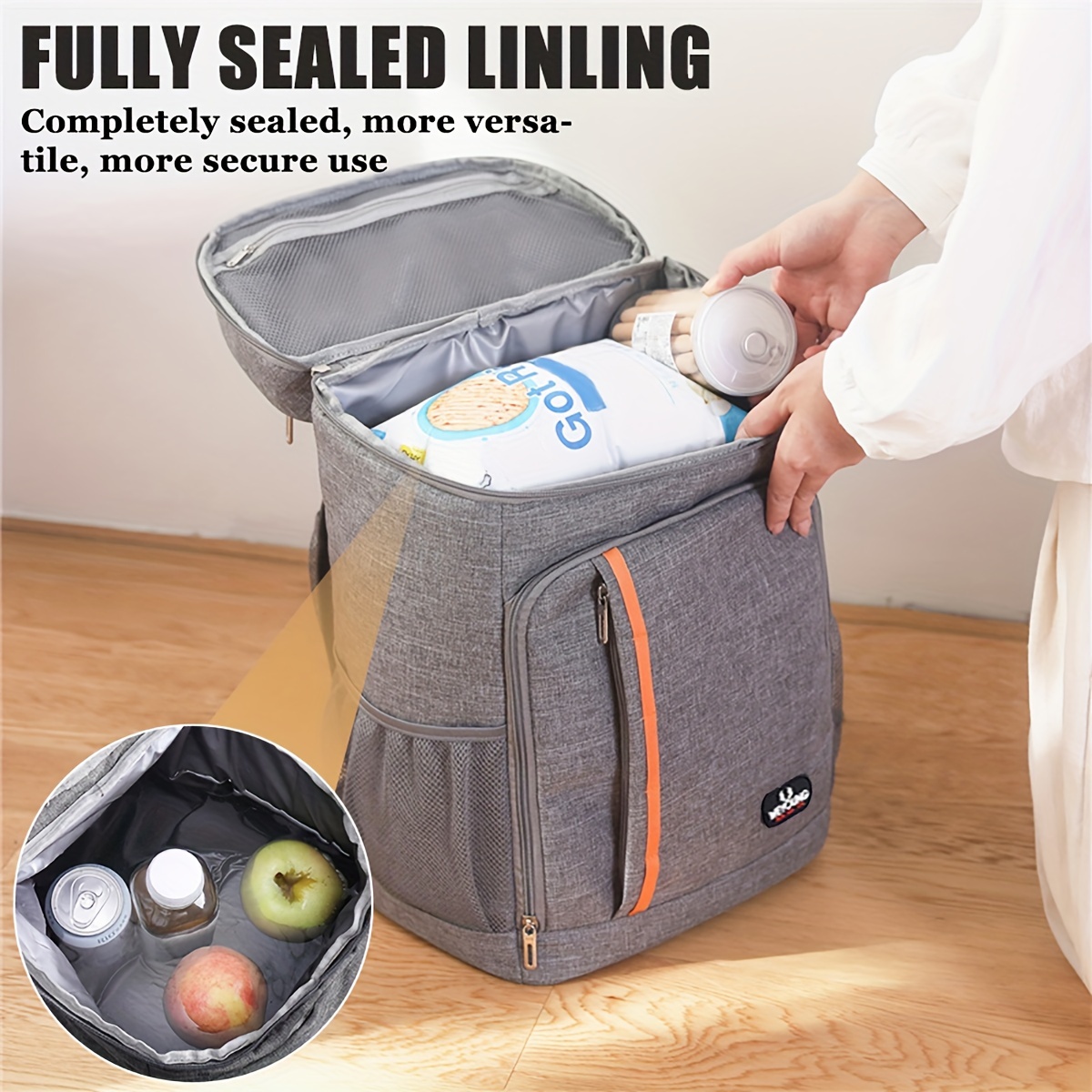 Multipurpose Lunch Bag with Adjustable Strap a Perfect Office Bag- Graffiti