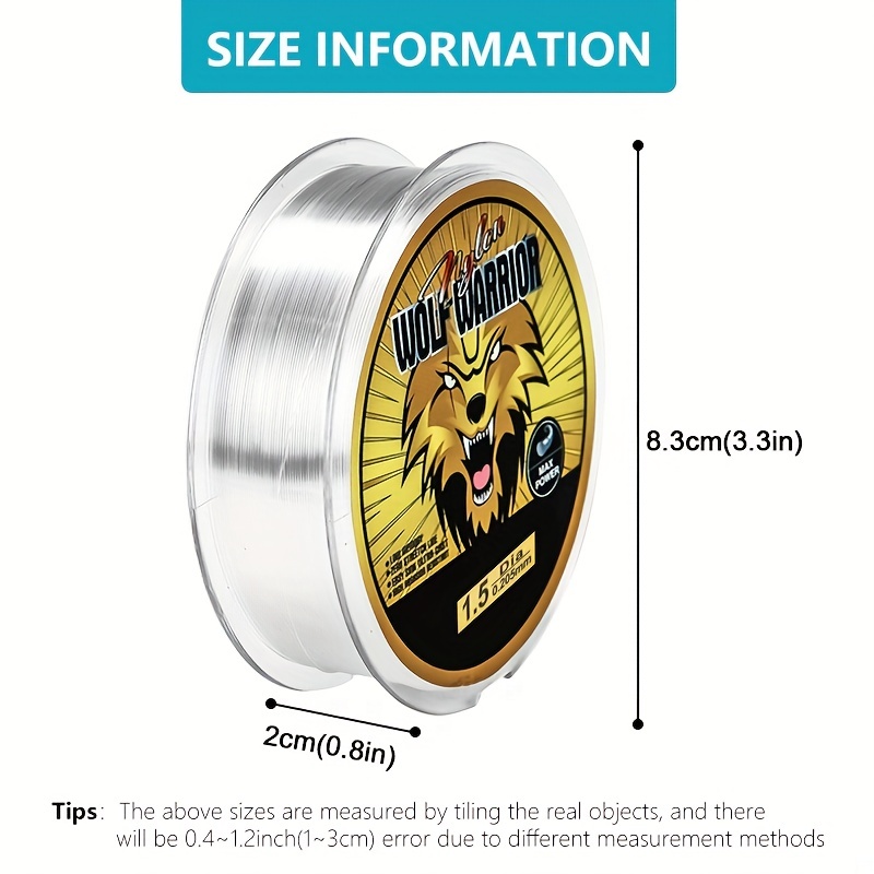 Fluorocarbon coated Nylon Fishing Line Strong Pulling Force - Temu