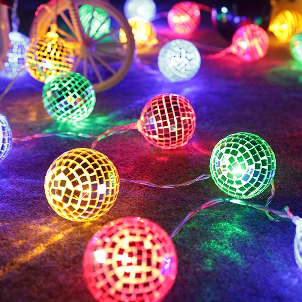 Guirlande Lumineuse Boule Disco À 20 LED Boule Disco - Temu Belgium