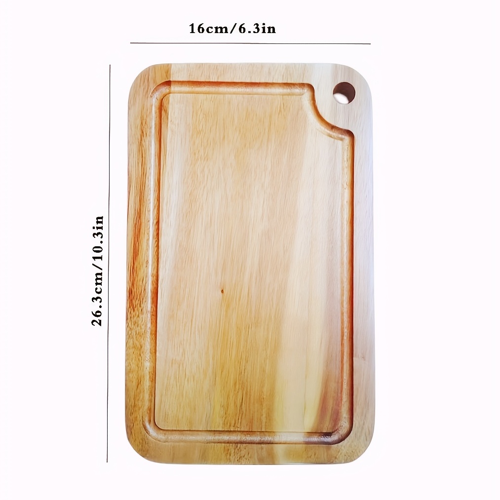 Acacia Wood Cutting Board - Small Mini Cheese Board For Kitchen - Solid  Wooden Butcher Block - Chopping And Serving Platter - Kitchen Utensils -  Apartment And College Dorm Essentials - Back To School Supplies - Temu