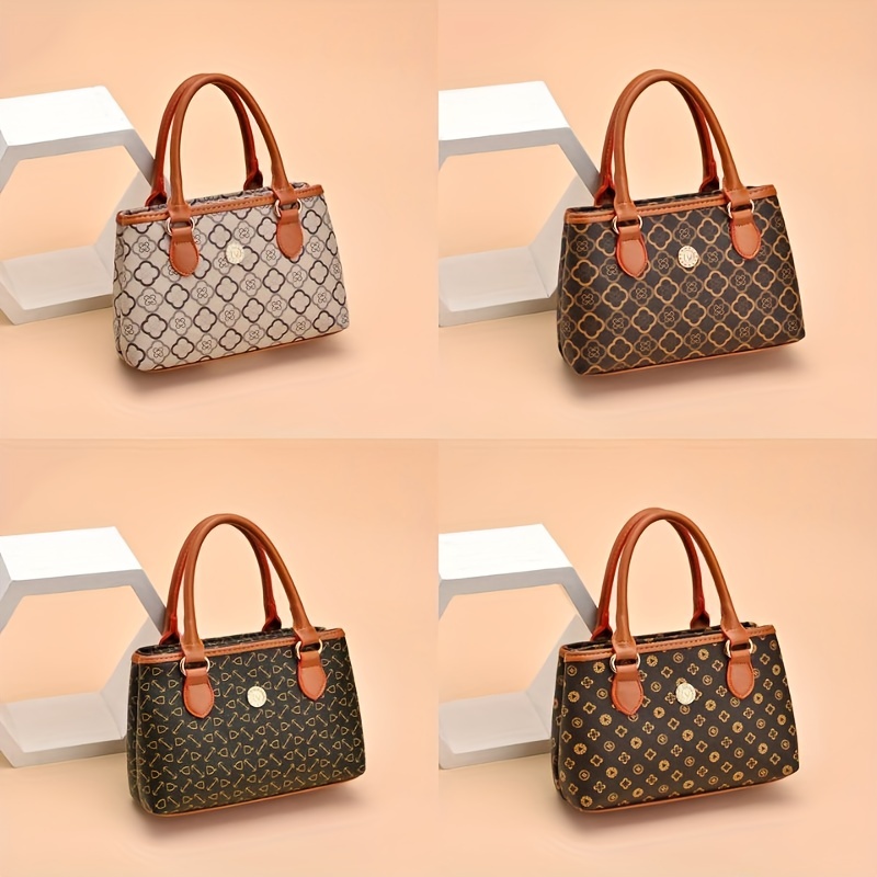 PU leather Plain Louis Vuitton Ladies Bags, Size: H-12inch W-13inch