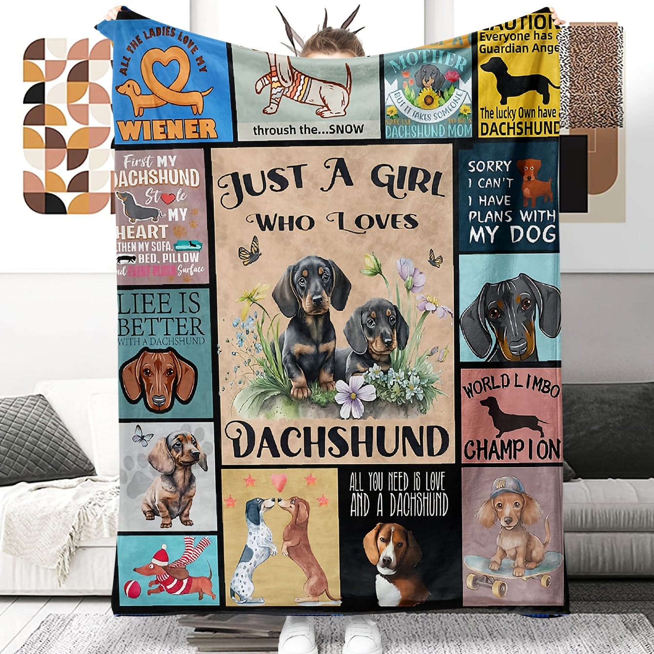 Dog Mom Gift Blanket Women's Gifts For Dog Mom Dog Mom - Temu