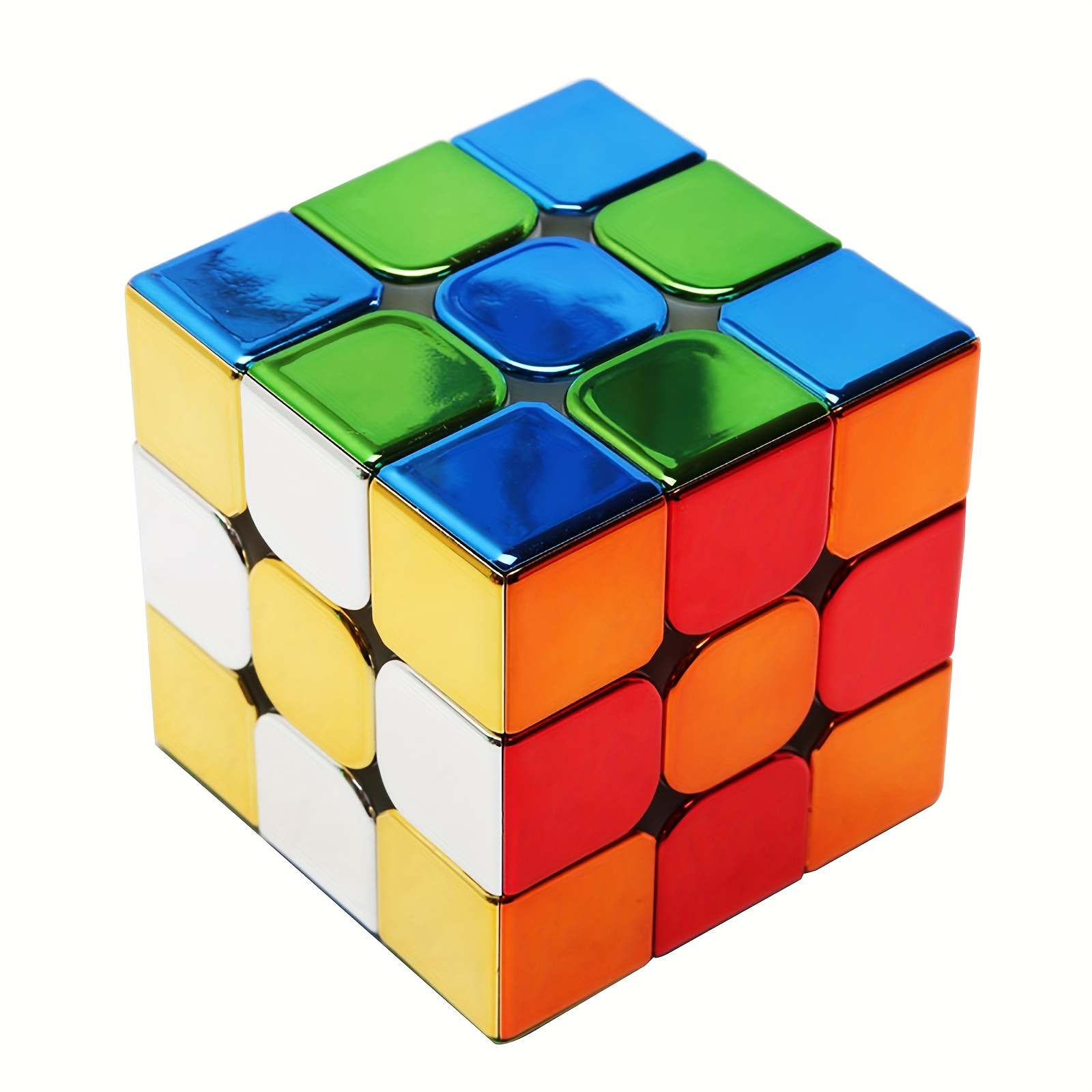 ルービック パズルキューブ 3×3 ミラーキューブ パズルゲーム 競技用 立体 競技 ゲーム パズル ((S