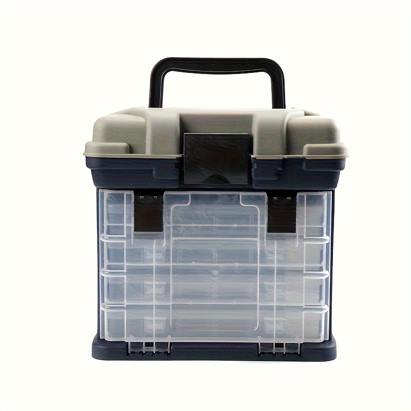 Tackle Box Fishing 4 Layers, Fishing Tackle Storage Box