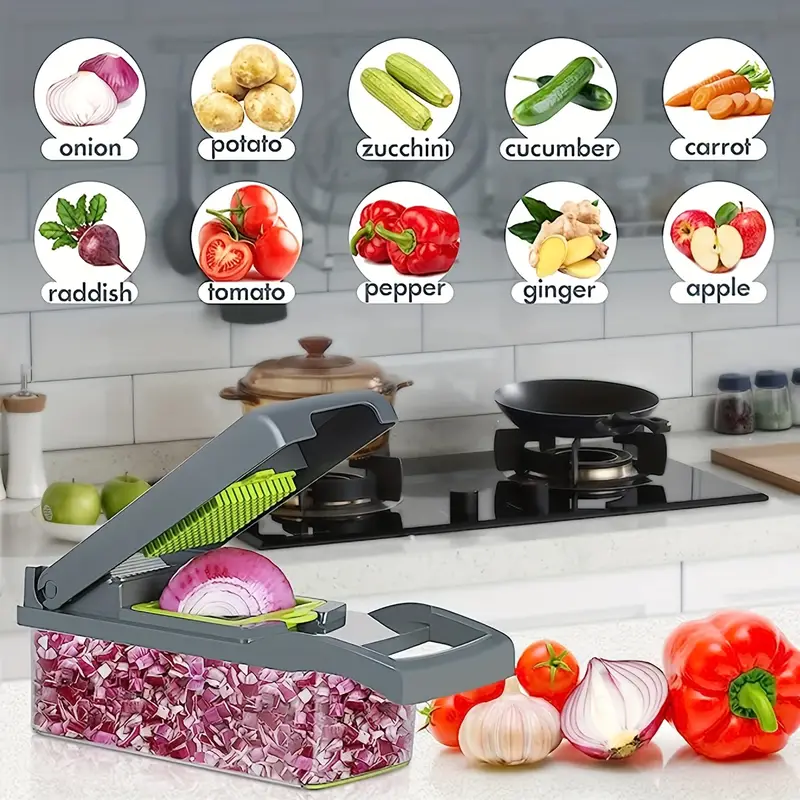 Vegetable Shredder, Multifunctional Food Chopper, Vegetable Slicer