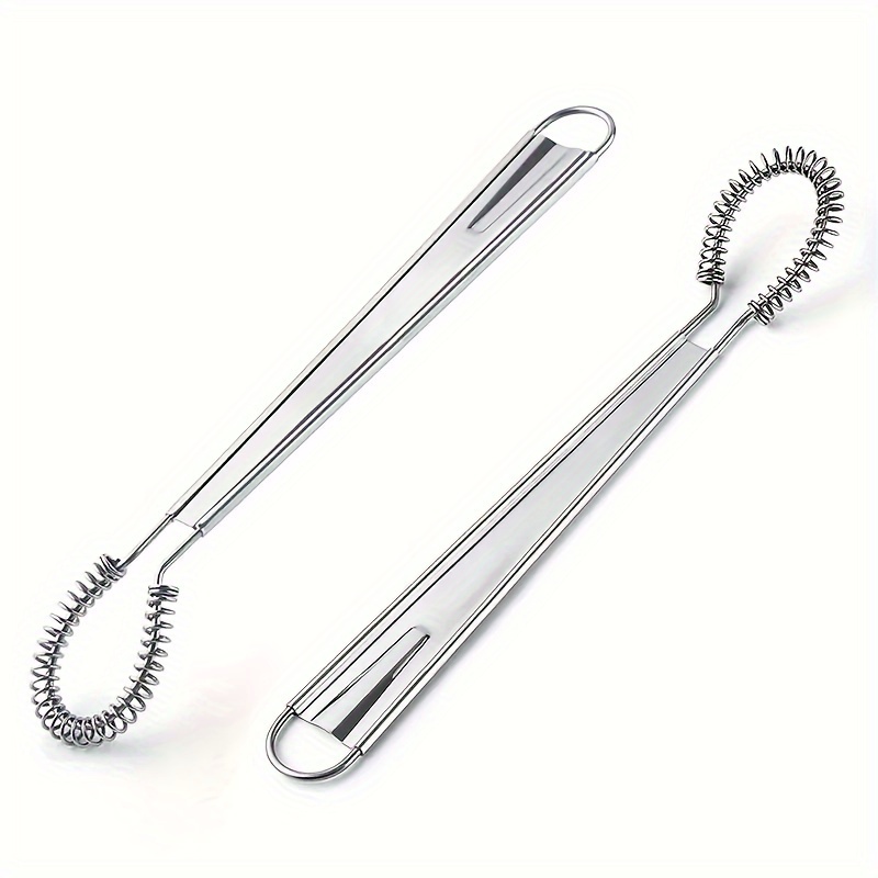 Stainless Steel Magic Hand Held Spring Whisk Mini Kitchen Eggs Sauces Mixer  Kitchen Cooking Tools Gadgets Mixer Spoon