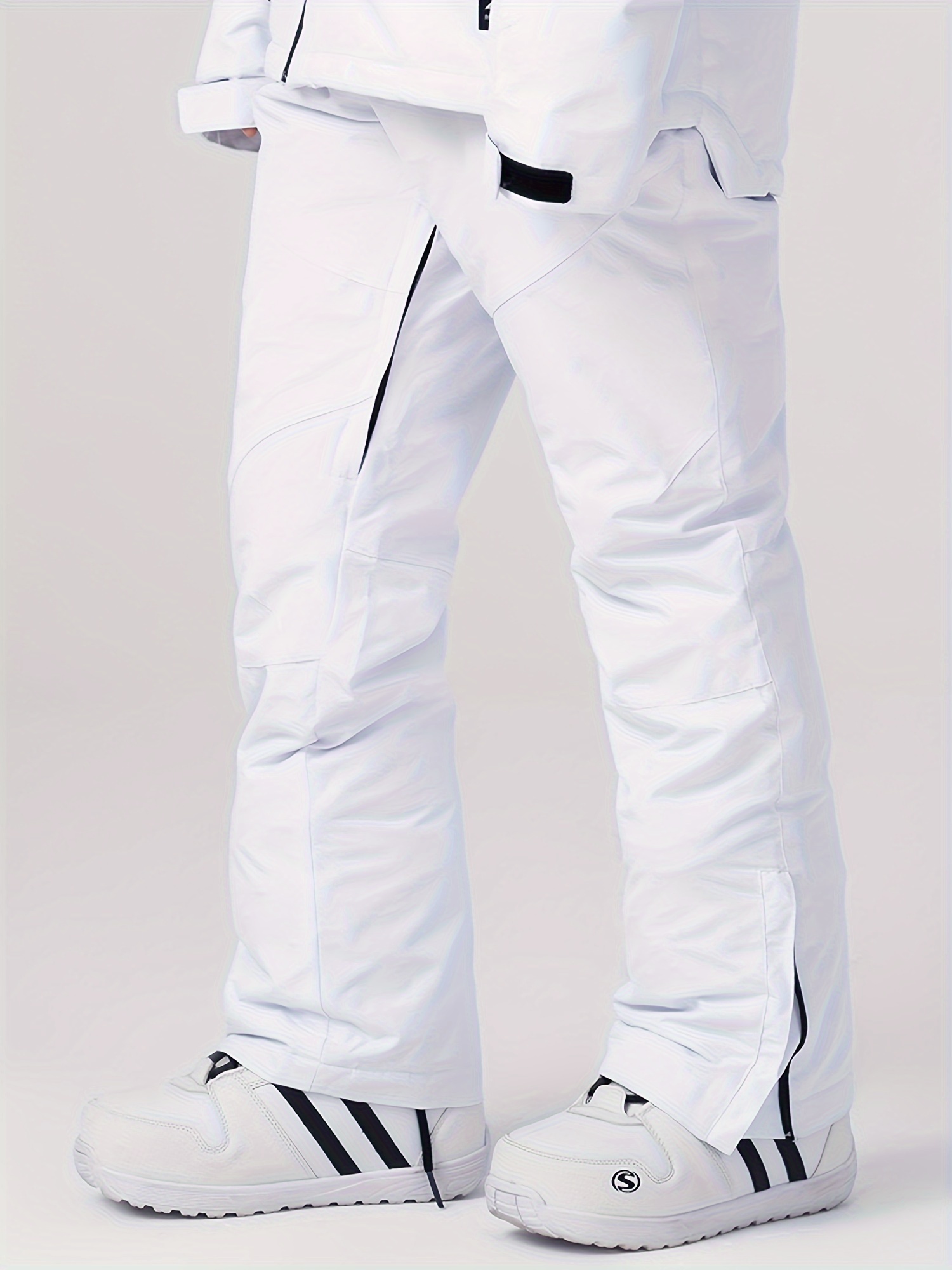 Waterproof Windproof Snow Pants Detachable Suspenders - Temu