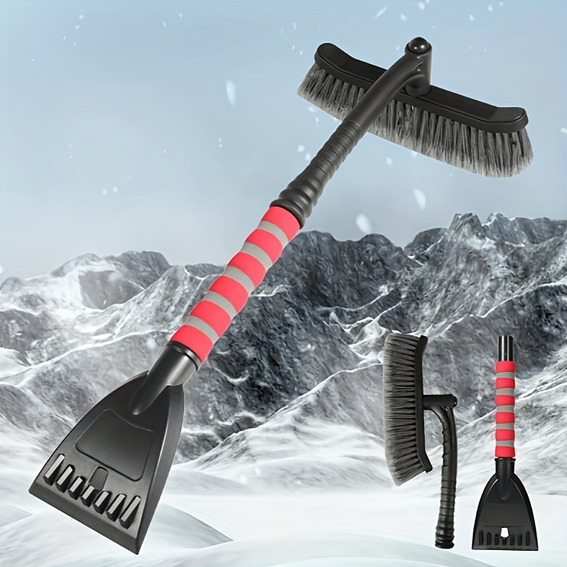 Extra Long Handle and Detachable Snow Brush with Ergonomic Foam Frip for  Cars, Trucks, Suvs - China Snow Brush, Ice Scraper