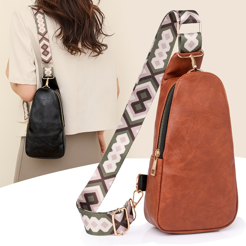 Vintage Multi-pocket Crossbody Bag, Retro Pu Shoulder Bag, Women's Casual  Handbag & Phone Purse For Travel Outdoor - Temu