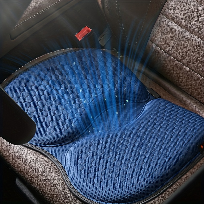 1pc Honeycomb Gel Car Seat Cushion Gel Summer Silicone Ice Cooling Cushion  Office Long Sitting Breathable Chair Cushion Butt Cushion 13.7in*15.7in