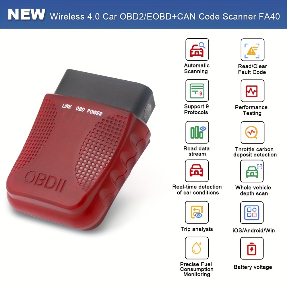 Unlock Your Car's Hidden Potential: Obd2 Diagnostic Scanner - Temu