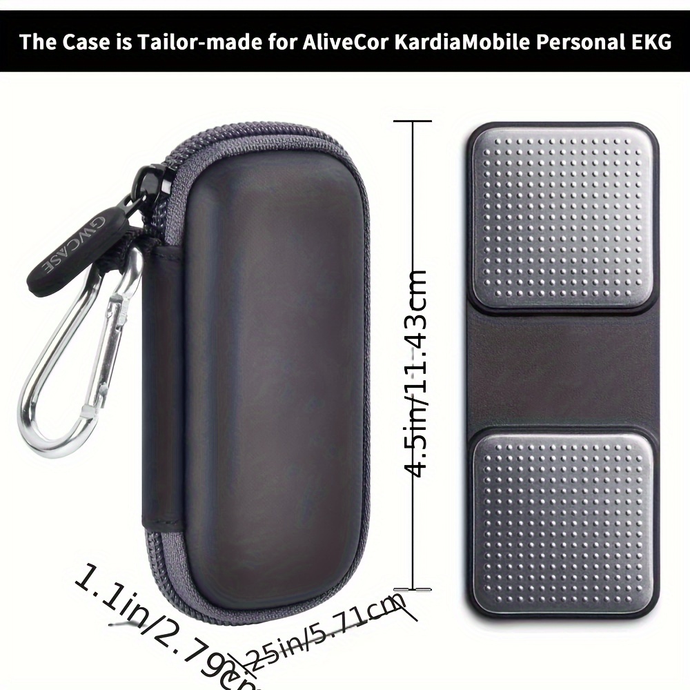Protective Case for AliveCor KardiaMobile 6L Personal EKG, Heart Monit —  Products for Health