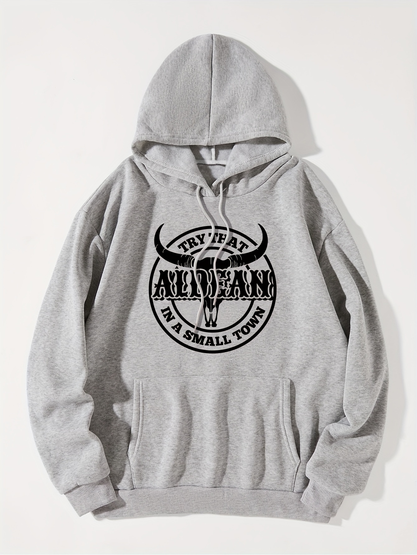 Howdy Aldean Bull Skull Aldean Western Country Aldean Cowboy Hoodie