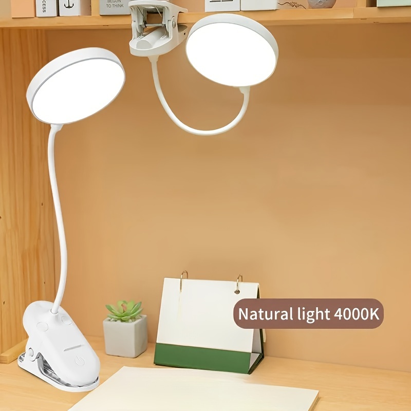 Rechargeable Desk Lamp Portable Led Desk Lamp Three Color - Temu